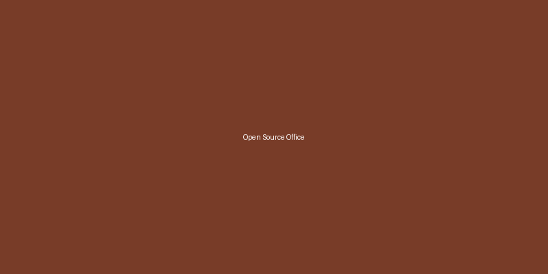 Rocket launch emoji representing the launch of an Open Source Office